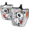 Spec-D Tuning 08-10 Ford F250 R8 Style Halo LED Projector Chrome 2LHP-F25008-TM - alternate 1